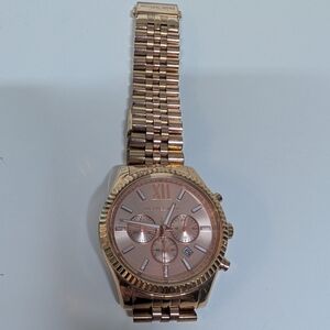 Michael Kors rose gold watch
